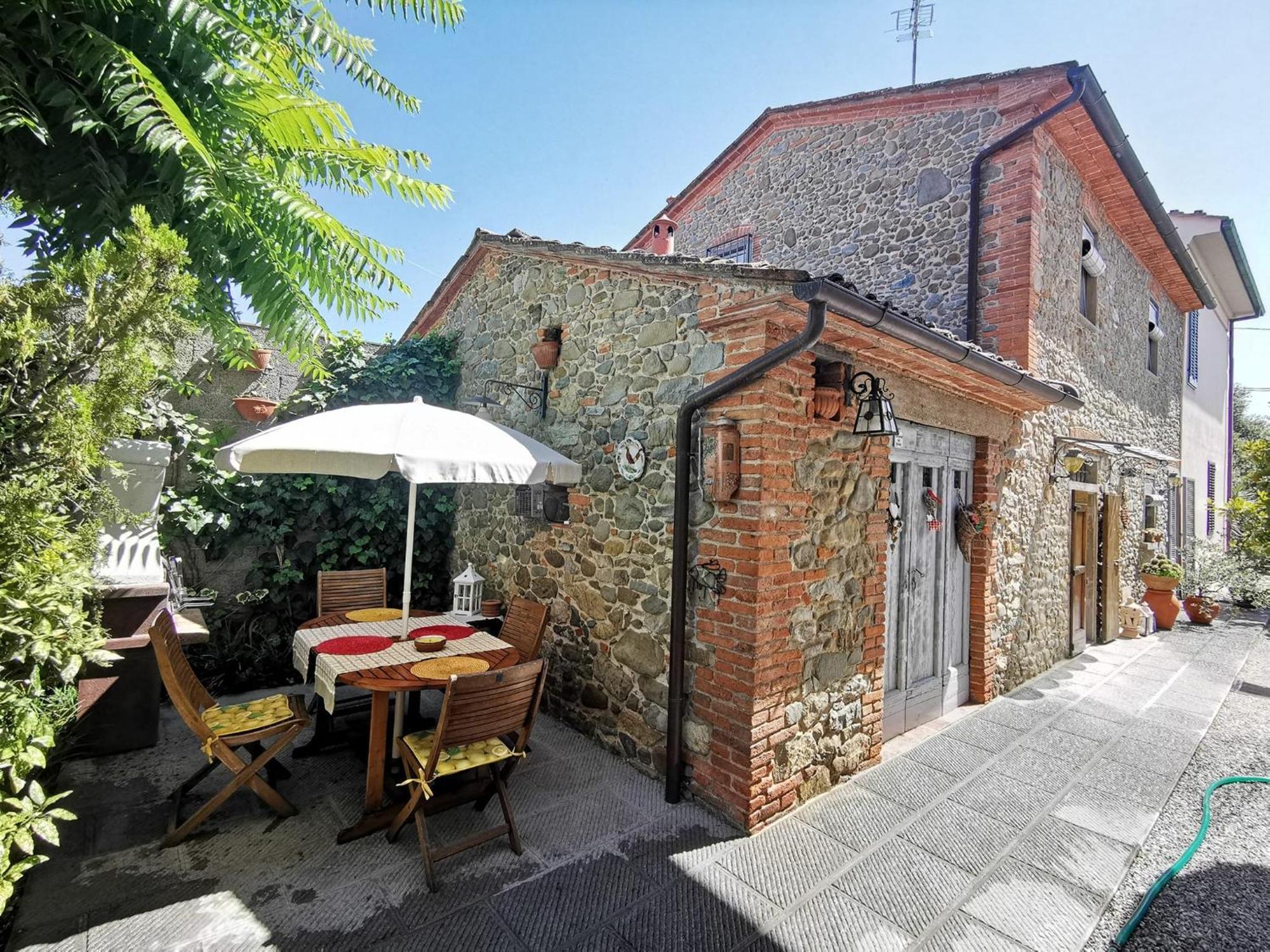 La Casa Dei Nonni Villa Larciano Bagian luar foto
