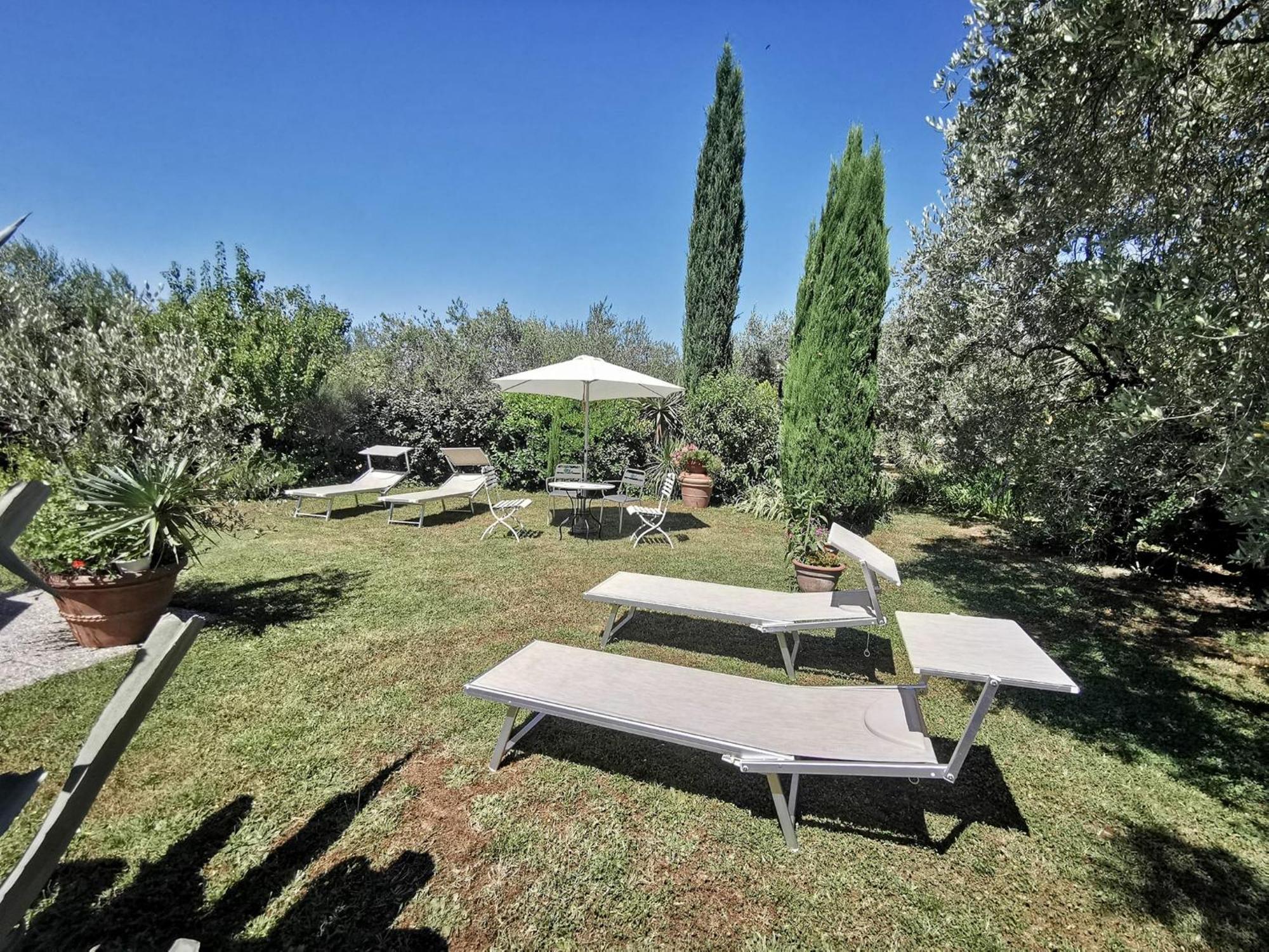 La Casa Dei Nonni Villa Larciano Bagian luar foto